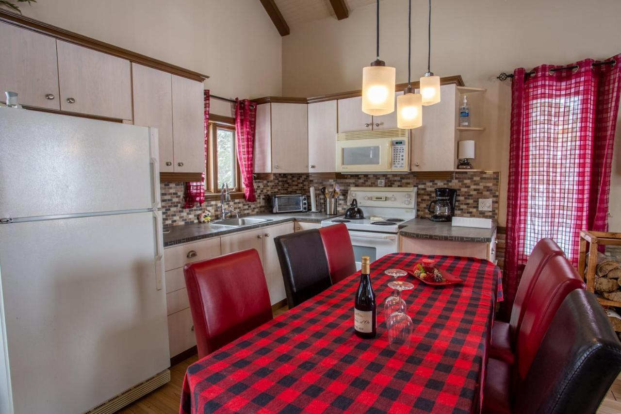 Chalets Du Domaine - De Luxe Notre-Dame-Des-Bois Buitenkant foto