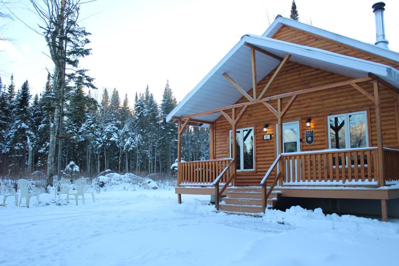 Chalets Du Domaine - De Luxe Notre-Dame-Des-Bois Buitenkant foto